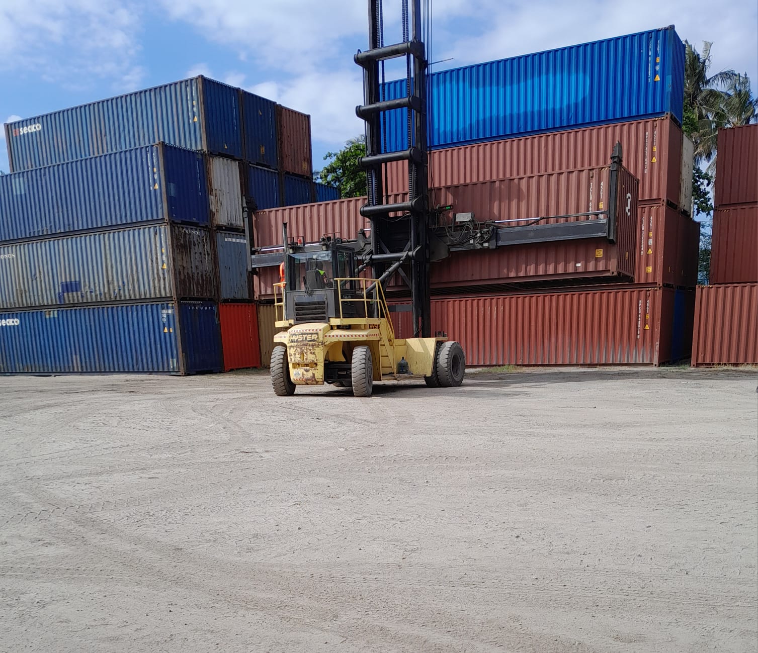 Container yard operations